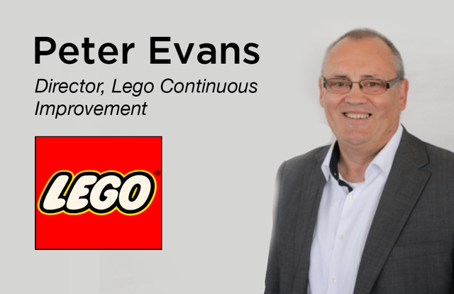 Peter evans, Director of Lego Continuous Improvement