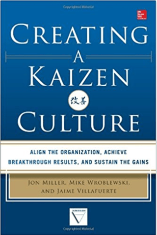 Creating a Kaizen Culture: Align the Organization, Achieve Breakthrough Results, and Sustain the Gains - The best books on Kaizen