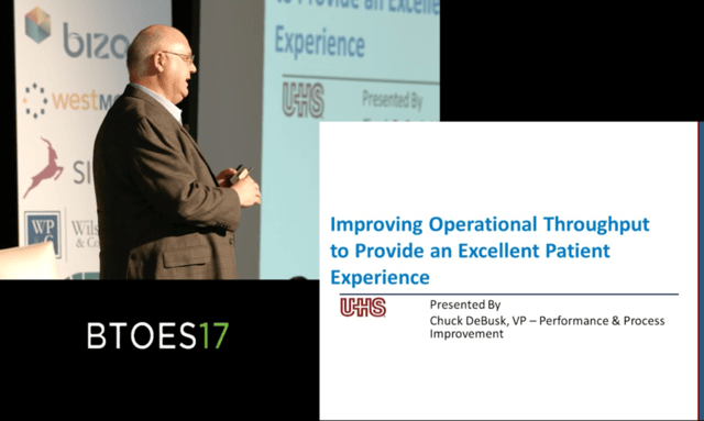 Using process excellence to improve operational throughput
