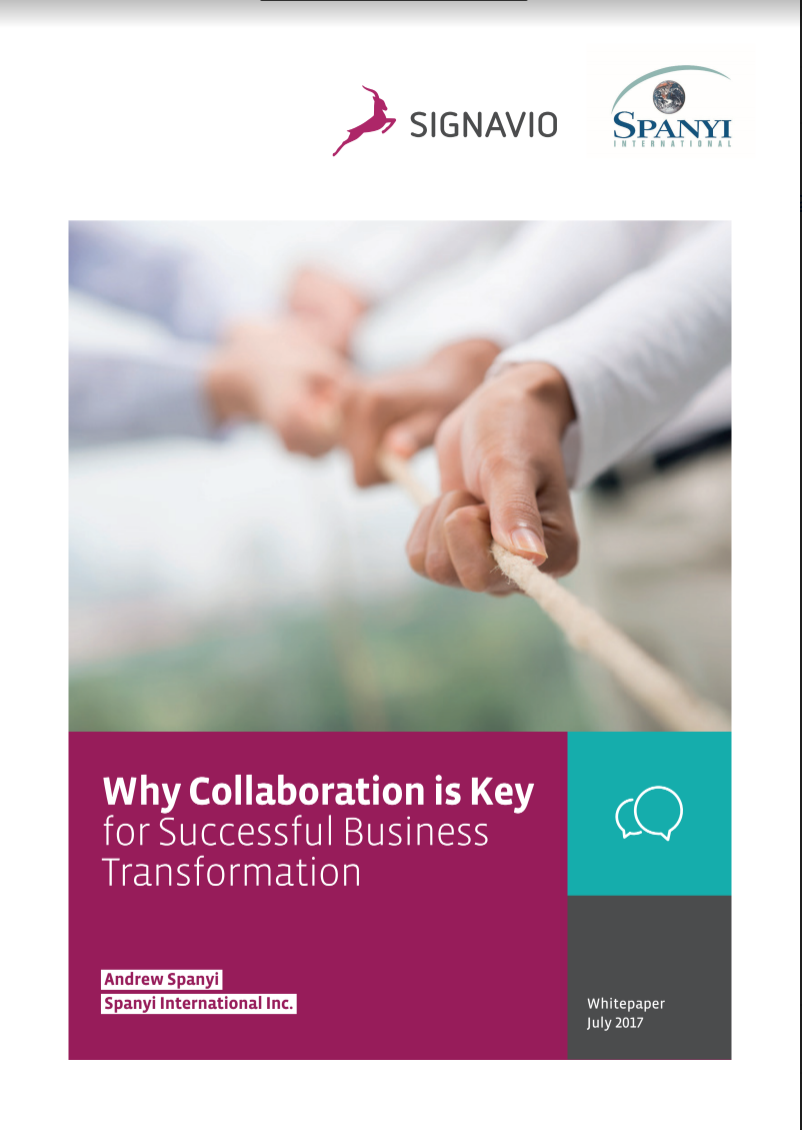 Redesigning Process Management; Collaboration is Key