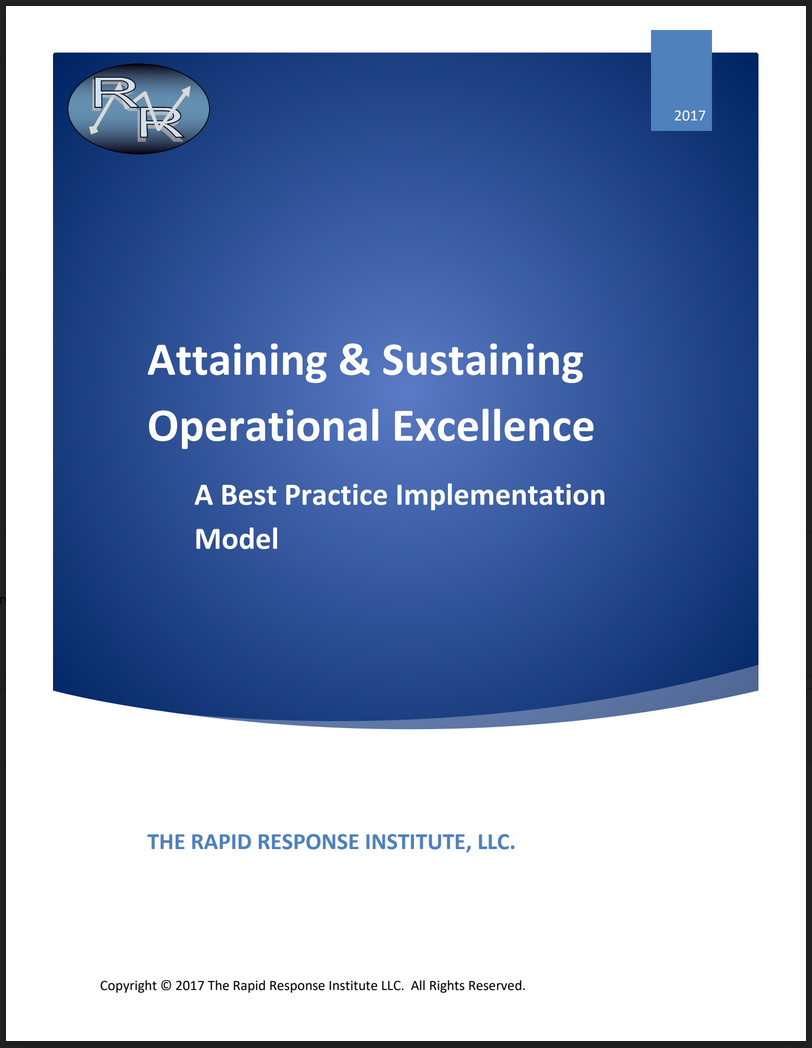 Attaining & Sustaining Operational Excellence: A Best Practice Implementation Model